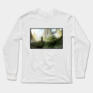 L'archer qui guette la valée Long Sleeve T-Shirt